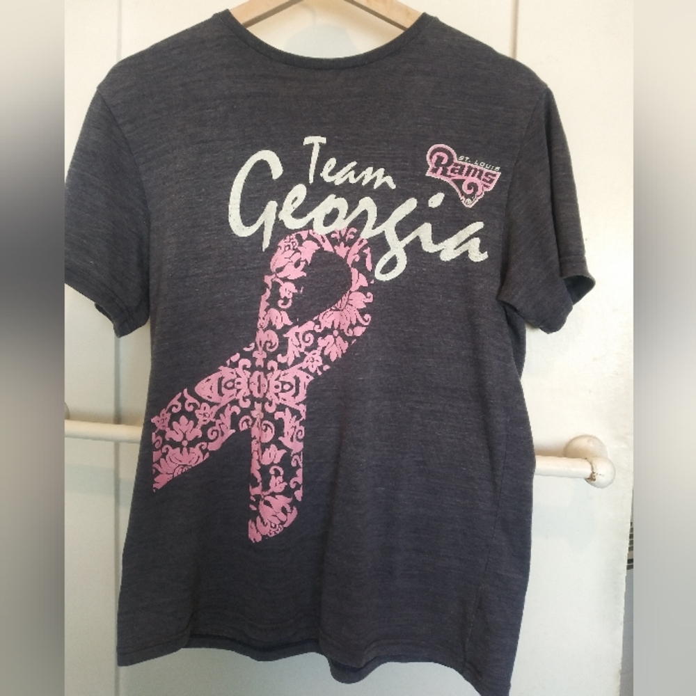 Vintage St. Louis Rams Race for Cure Shirt